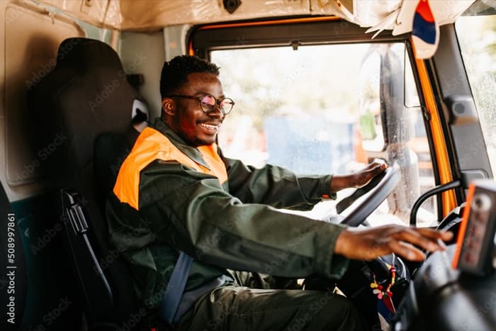 A driver brings it to you